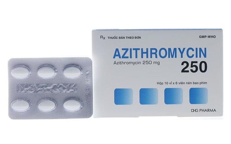 Azithromycin thuộc nhóm thuốc kháng sinh