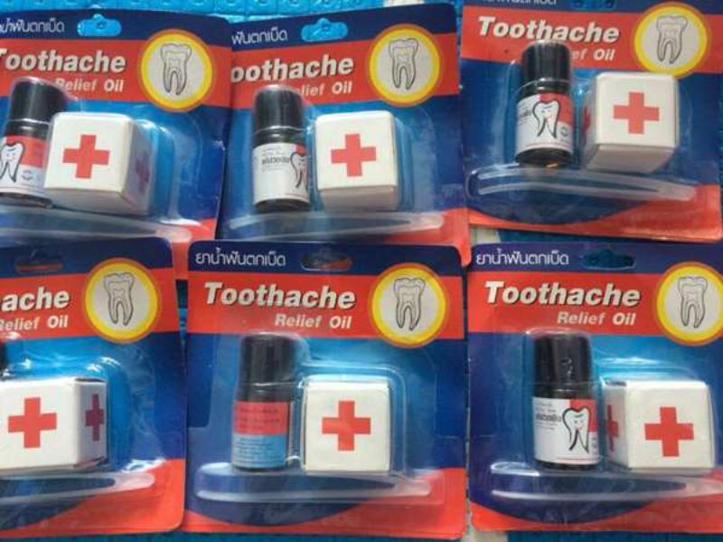 Toothache Relief Oil là thuốc điều trị đau, sâu răng nổi tiếng của Nhật