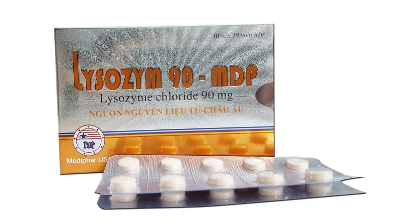 Lysozym Chloride là thuốc điều trị áp xe răng được sử dụng phổ biến hiện nay