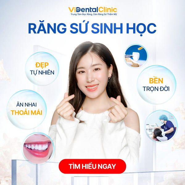 Ứng dụng công nghệ răng sứ sinh học tân tiến khi bọc răng sứ